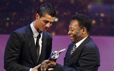 Pelé erra nome de Cristiano Ronaldo e é chacoteado pela imprensa portuguesa
