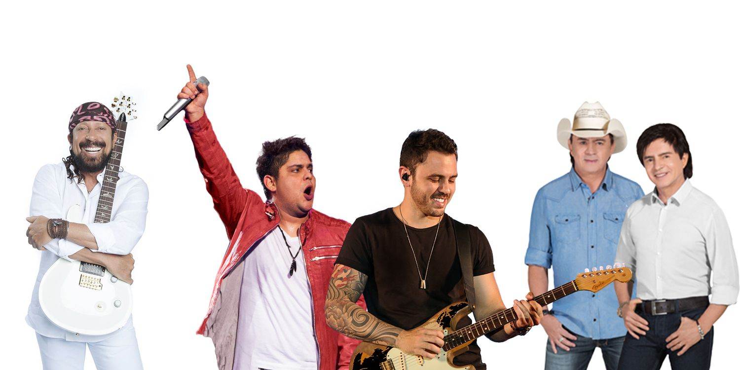 Jorge e Mateus e convidados agitam Goiânia (Foto: Reprodução)