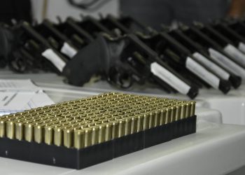 Foram doadas à GCM pela PM do DF 600 armas de fogo | Foto: Rodrigo Estrela