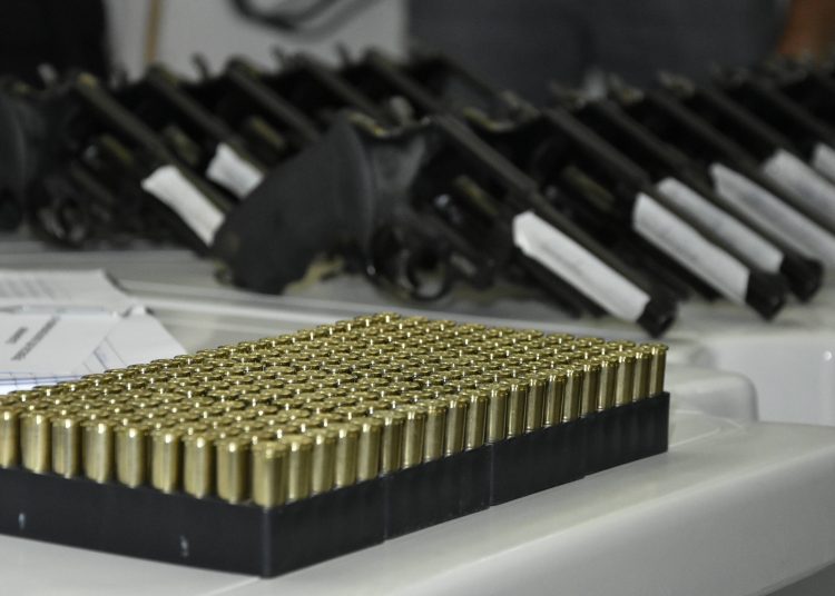 Foram doadas à GCM pela PM do DF 600 armas de fogo | Foto: Rodrigo Estrela