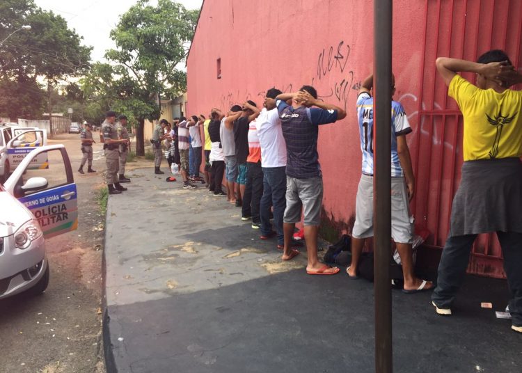 Polícia Militar realiza operação nas imediações da Casa do Albergado |Foto: Reprodução/PM