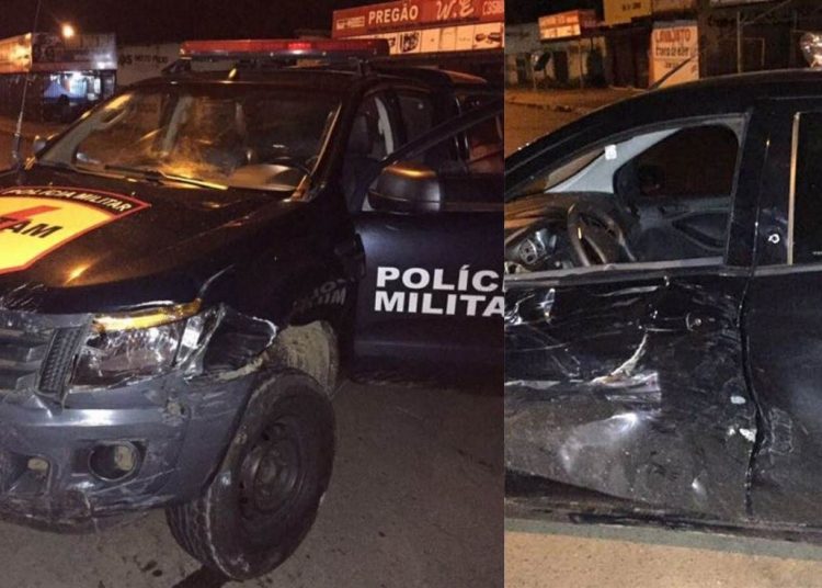 Após cinco assaltos, bandido morre durante troca de tiros com a Rotam| Foto: Reprodução/Polícia Militar