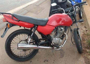 Moto foi comprada por R$ 1.000 na internet | Foto: Divulgação/PRF