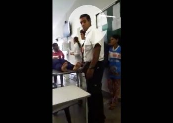 Mulher é agredida em UPA de Luziânia | Foto: Reprodução