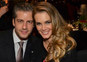 Victor Chaves e sua esposa Poliana Bagatini | Foto: Reprodução