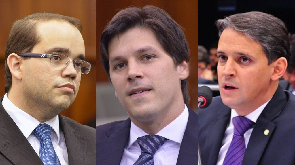 Fábio Sousa (PSDB), Daniel Vilela (PMDB) e Thiago Peixoto (PSD) foram alguns dos deputados goianos favoráveis à Reforma Trabalhista | Foto: Reprodução