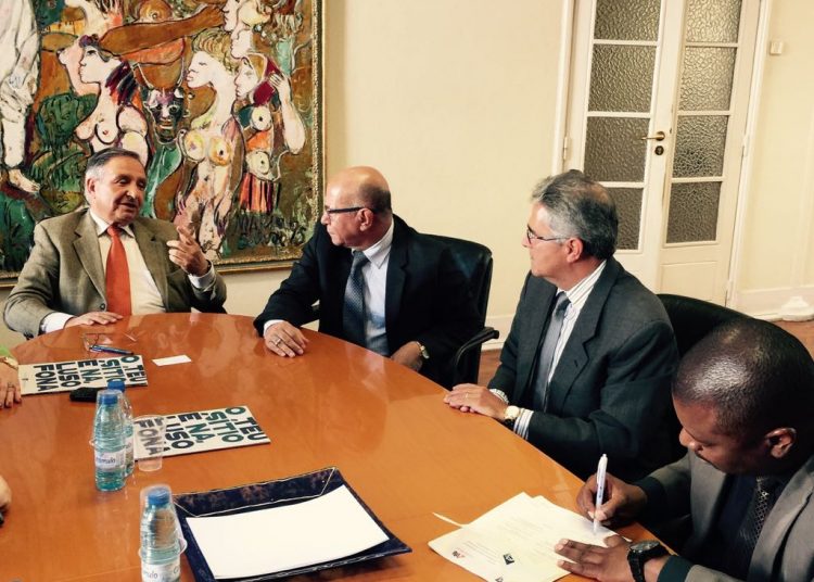Manuel de Almeida, Professor Alcides, Carlos Alberto Vicchiatti e Walace Brás | Foto: Reprodução