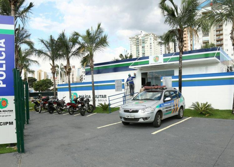 Quartel está localizado na Praça Gumercindo Inácio Ferreira, no Setor Bueno | Foto: Divulgação/PM