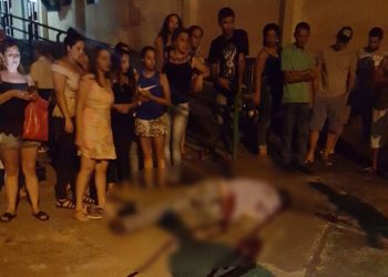 Vigilante não tinha passagens e foi baleado na região da feira realizada no Setor Coimbra | Foto: Leitor/Folha Z