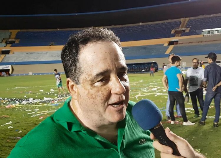 Conselheiro do Goiás Edminho Pinheiro fala ao Folha Z | Foto: Guilherme Coelho