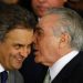 Ingênuos, senador Aécio Neves (PSDB) e presidente Michel Temer (PMDB) | Foto: Reprodução