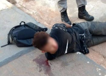 Moradores atropelam e capturam ladrões em fuga | Foto: Divulgação