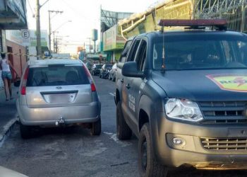 Polícia Militar foi acionada e isolou a cena do crime | Foto: Aldair Contabilidade/Leitor