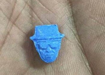 Droga apreendida faz alusão a famoso seriado televisivo estadunidense "Breaking Bad" | Foto: Divulgação/GCM