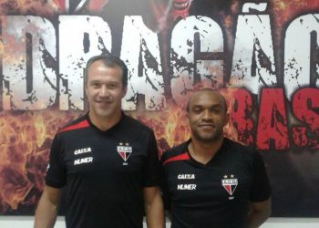 Romerito e Weslley farão parte da comissão técnica do Sub-17 do Dragão | Foto: Divulgação/Atlético-GO