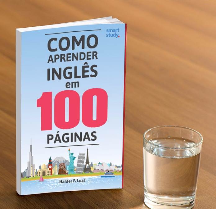 Publicado pela editora editora Smart Study, Como Aprender Inglês em 100 Páginas custa R$ 169,00 (livro físico e CD) | Foto: Divulgação
