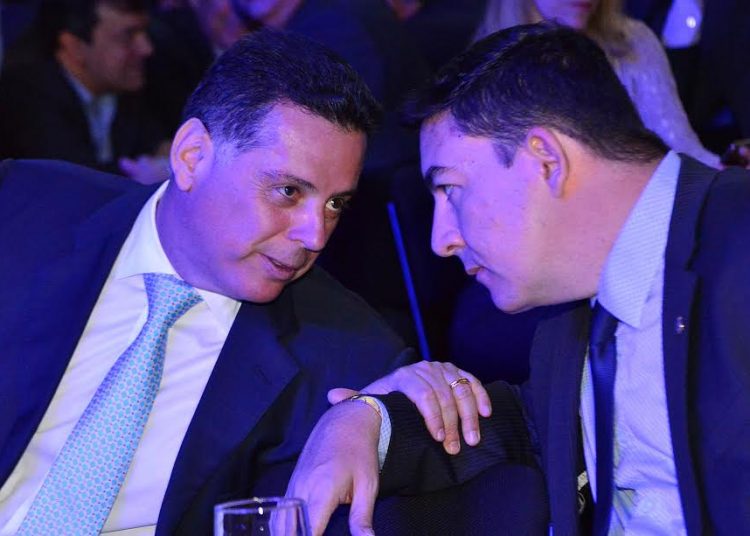 Governador Marconi Perillo e presidente da Alego José Vitti | Foto: Reprodução