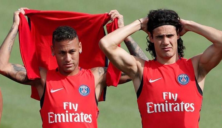 Neymar e Cavani vivem Guerra Fria no PSG | Foto: Reprodução