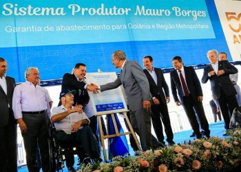 Iris agradeceu a “perspicácia” de Marconi ao iniciar a construção do Sistema Produtor Mauro Borges