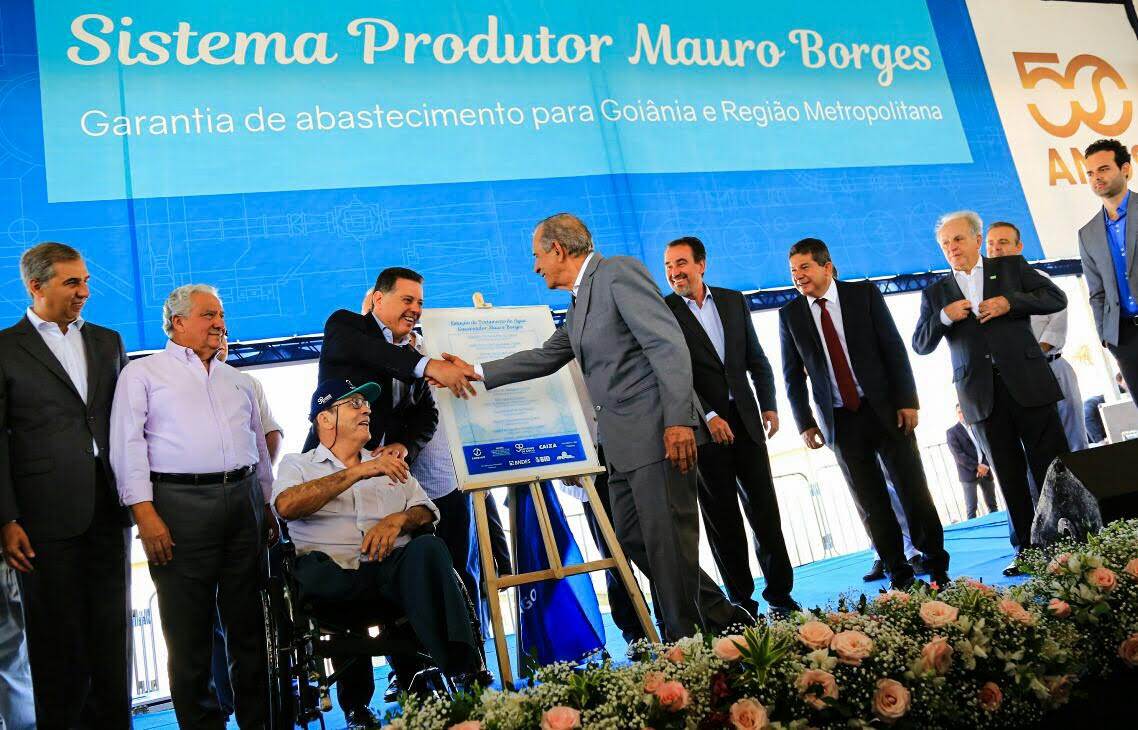 Iris agradeceu a “perspicácia” de Marconi ao iniciar a construção do Sistema Produtor Mauro Borges