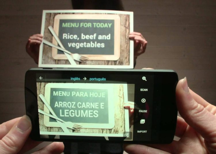 Tradução em tempo real do Google Tradutor | Foto: Divulgação