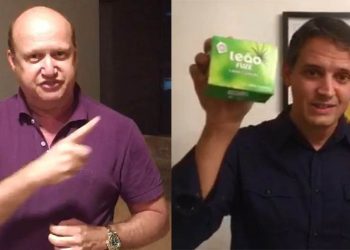 Célio Silveira (PSDB) e Thiago Peixoto (PSD) discutiram pela internet | Foto: Reprodução