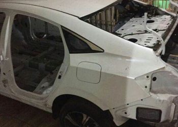 Desmanche foi localizado pela Rotam no Setor Monte Pascoal, em Goiânia | Foto: Divulgação / PMGO