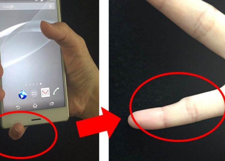 Mindinho de smartphone preocupa internautas | Foto: Reprodução