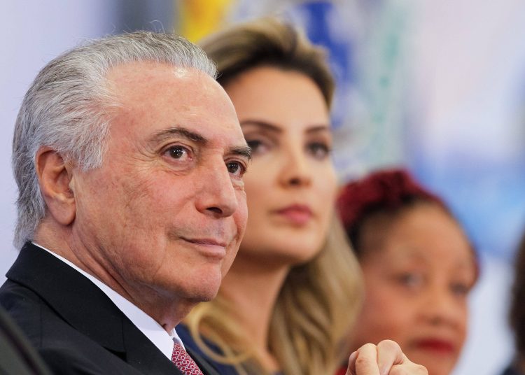 Presidente Temer e Marcela participam da cerimônia de comemoração pelo Dia Internacional da Mulher | Foto: Beto Barata/ PR