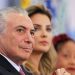 Presidente Temer e Marcela participam da cerimônia de comemoração pelo Dia Internacional da Mulher | Foto: Beto Barata/ PR