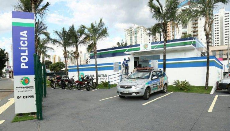 Quartel está localizado na Praça Gumercindo Inácio Ferreira, no Setor Coimbra | Foto: Divulgação/PM