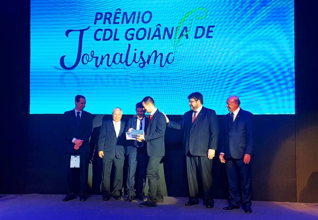 Prêmio CDL Goiânia de Jornalismo: Folha Z foi um dos veículos premiados | Foto: Folha Z