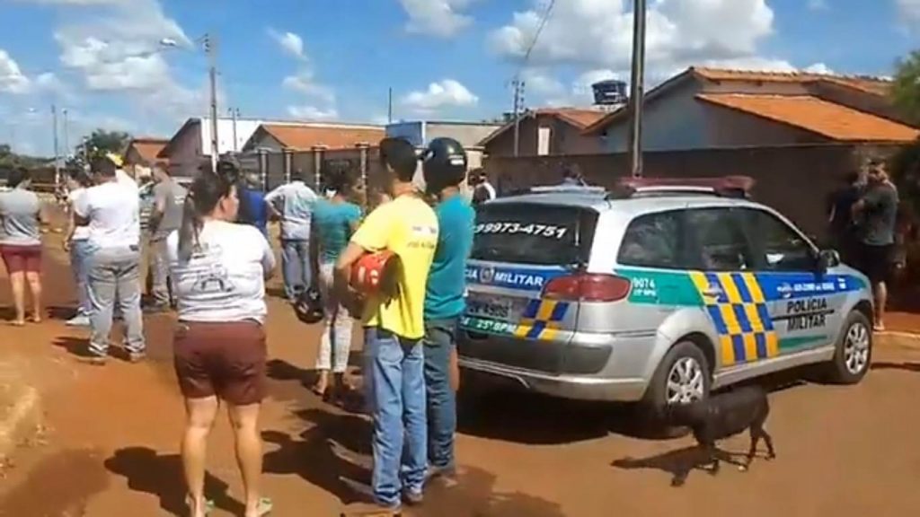 O tiroteiro em Palmeiras de Goiás vitimou quatro pessoas, ao menos um deles suspeito de praticar tráfico de drogas | Foto: Reprodução/ Facebook