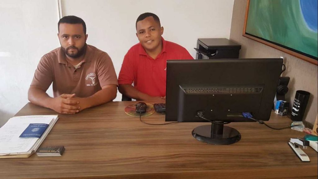 Aldair Brites e Antônio, sócio-proprietários da Natal de Alcântara Certificação Digital | Foto: Divulgação