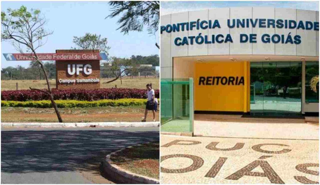 UFG avança uma posição, enquanto PUC-GO cai duas casas em relação ao RUF 2017 | Foto: Reprodução