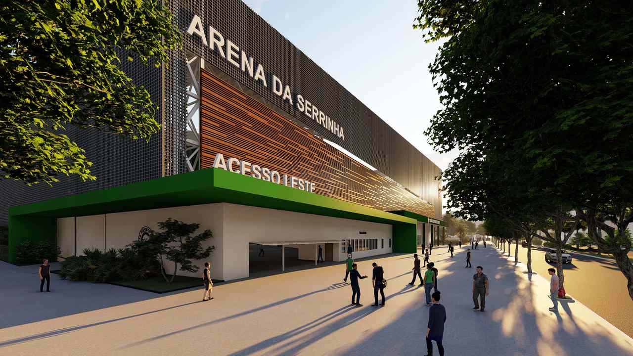 Acesso Leste ao estádio