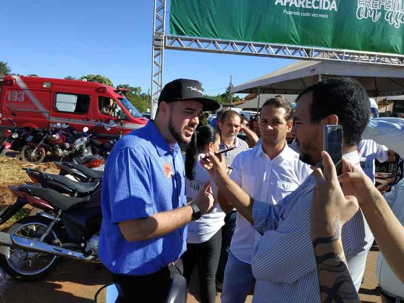 'Oportunistas', diz Mendanha sobre candidatos de fora de Aparecida