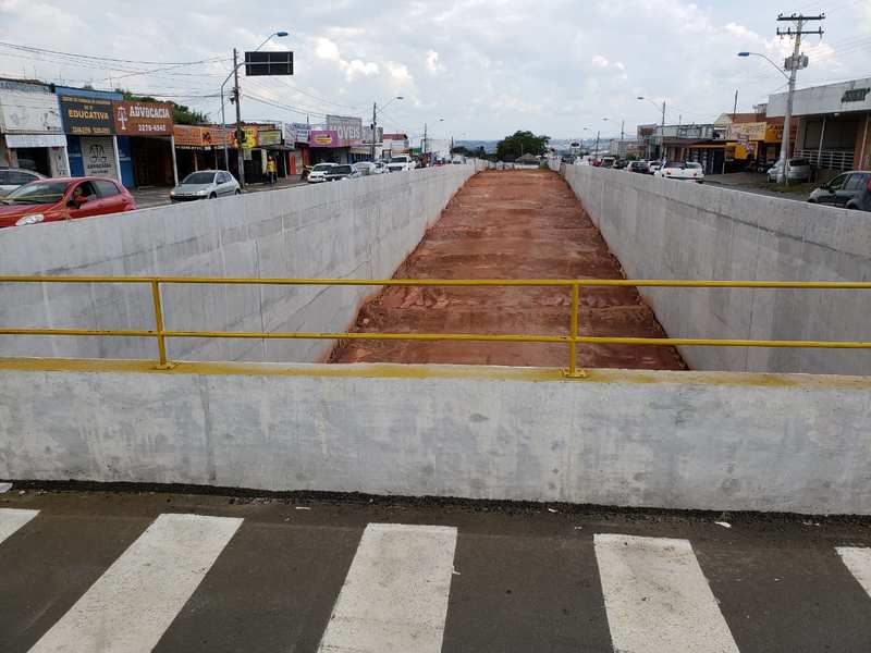 Após as chuvas, trincheira da Av. São Paulo será liberada
