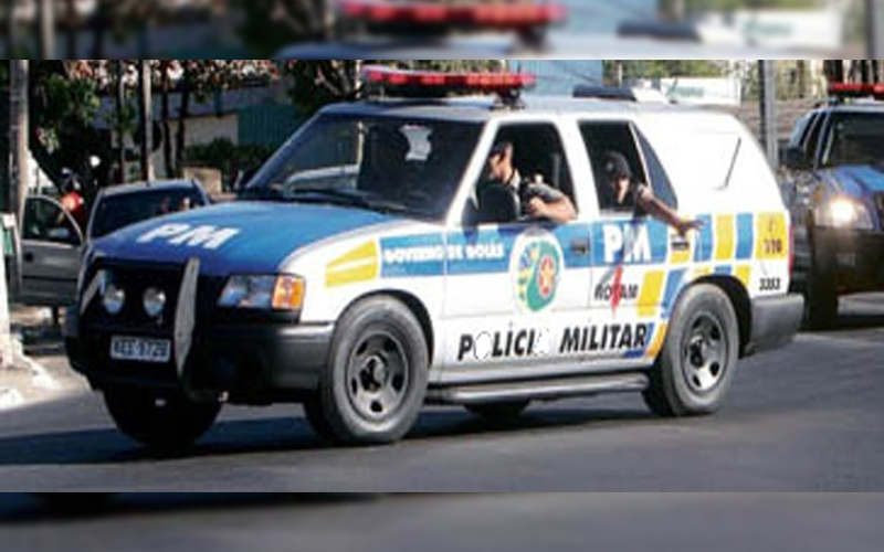 Viaturas antigas da PMGO: Chevrolet Blazer | Foto: Reprodução