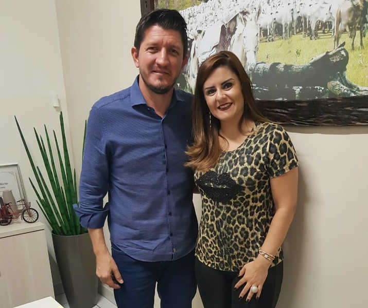 Deputado federal Glaustin da Fokus (PSC) e delegada Cybelle Tristão | Foto: Divulgação