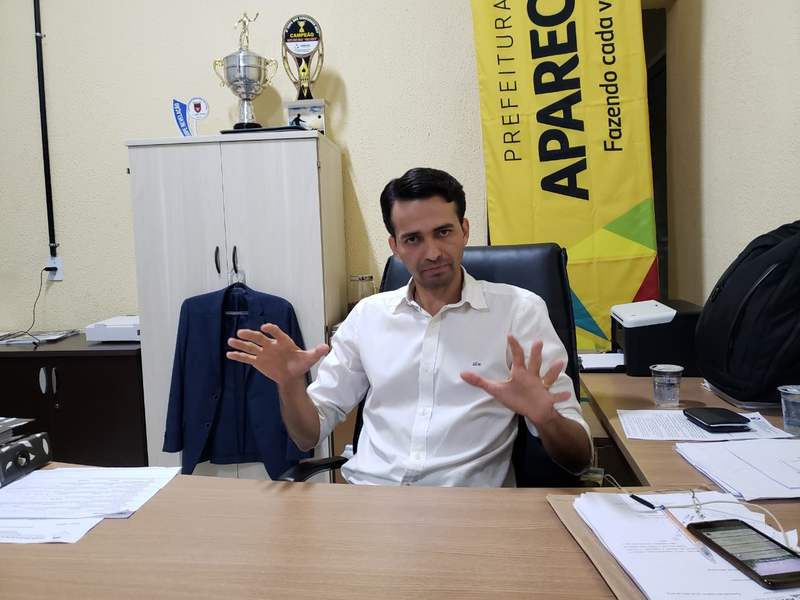 Secretário de Desenvolvimento Urbano de Aparecida de Goiânia Max Menezes | Foto: Folha Z
