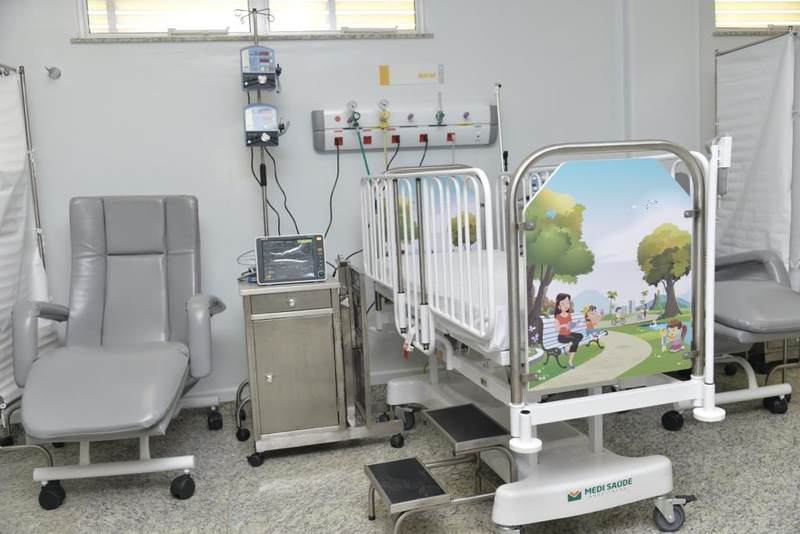 Prefeitura de Aparecida inaugurou ala de pediatria do Hospital Municipal de Aparecida com 40 leitos nesta quarta-feira, 8 | Foto: Wigor Vieira