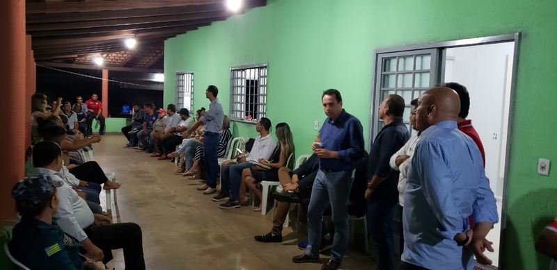 Reunião de pré-candidatos da base de Mendanha atrai cerca de 100 pessoas | Foto: Folha Z