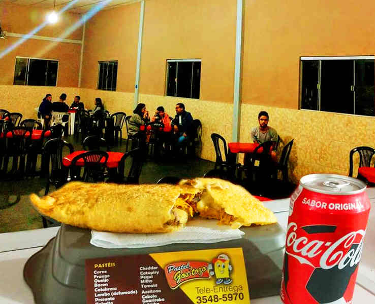 Pastel Gos'tozo fica na Vila Brasília, em Aparecida