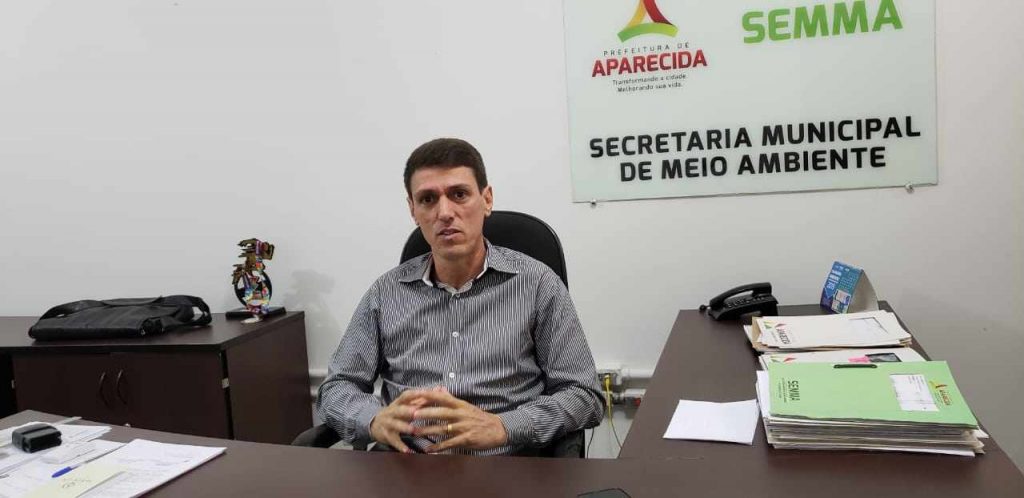 Cláudio Everson, secretário do Meio Ambiente de Aparecida | Foto: Divulgação