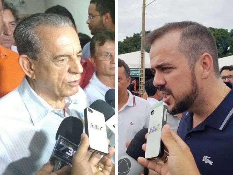 Iris e Mendanha comemoram maior superávit do Estado | Foto: Folha Z