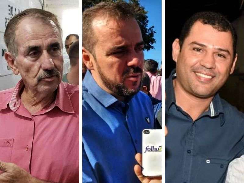 MDB busca formar bancada de vereadores para 2020. Na imagem, Léo Mendanha, Gustavo Mendanha e Rodrigo Estrela | Foto: Montagem