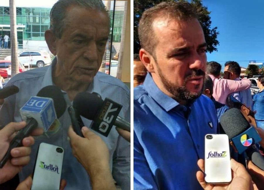 Iris Rezende e Gustavo Mendanha