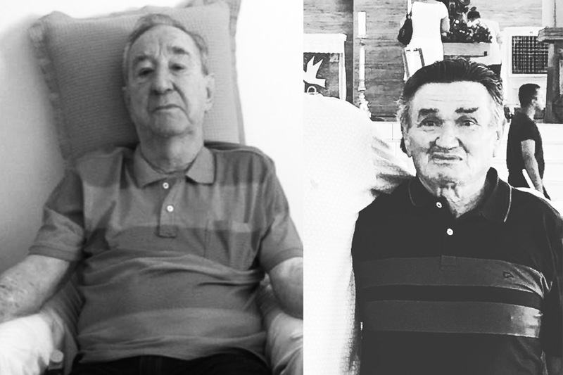 Pais que se foram: Theodoro, o Czepak, e Edival, o Ceará | Foto: Arquivo Pessoal