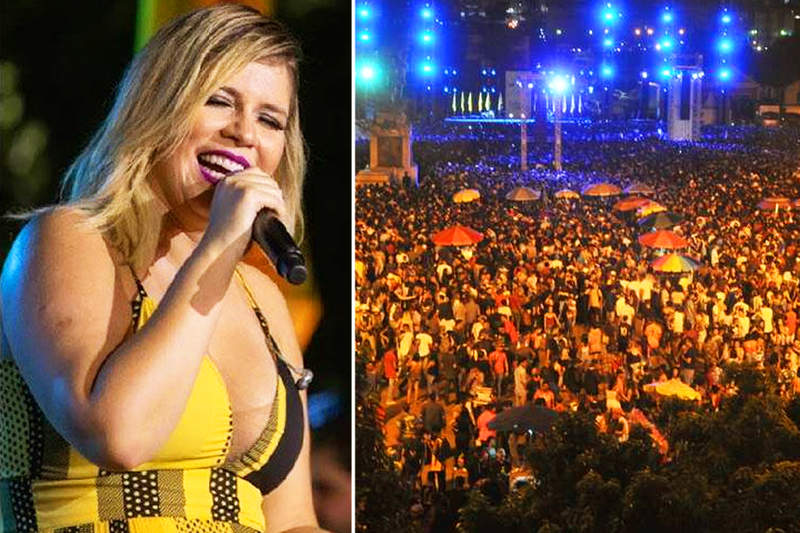 Por muito pouco evento de Marília Mendonça em BH não ficou marcado pela tragédia | Foto: Reprodução